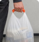 Дръжка за торбички и пазарски чанти от пластмаса